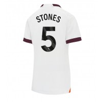 Dres Manchester City John Stones #5 Preč pre Ženy 2023-24 Krátky Rukáv